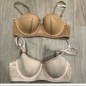 [SOLD] Aerie bras bundle size 34C demi